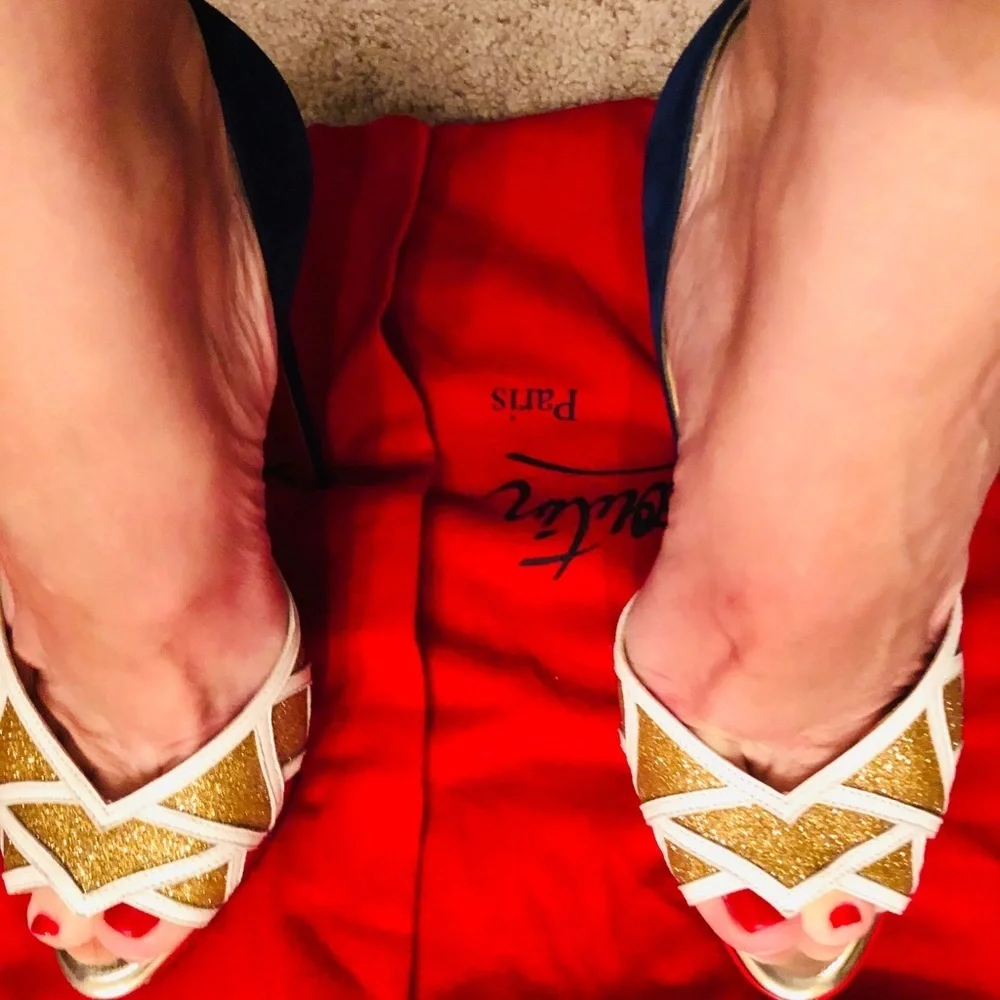 Christian Louboutin 7.5 only used one time - Picture 3 of 8